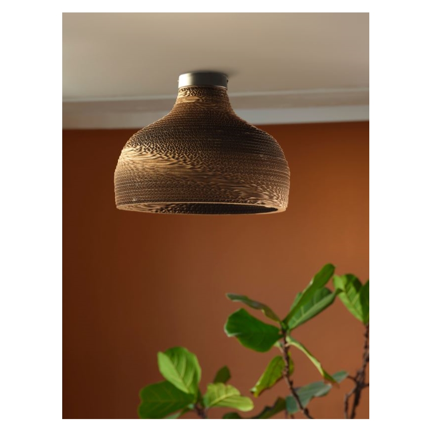 Ledvance - Griestu lampa DECOR CARDBOARD 1xE27/15W/230V d. 36 cm