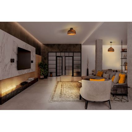 Ledvance - Griestu lampa DECOR CARDBOARD 1xE27/15W/230V d. 36 cm