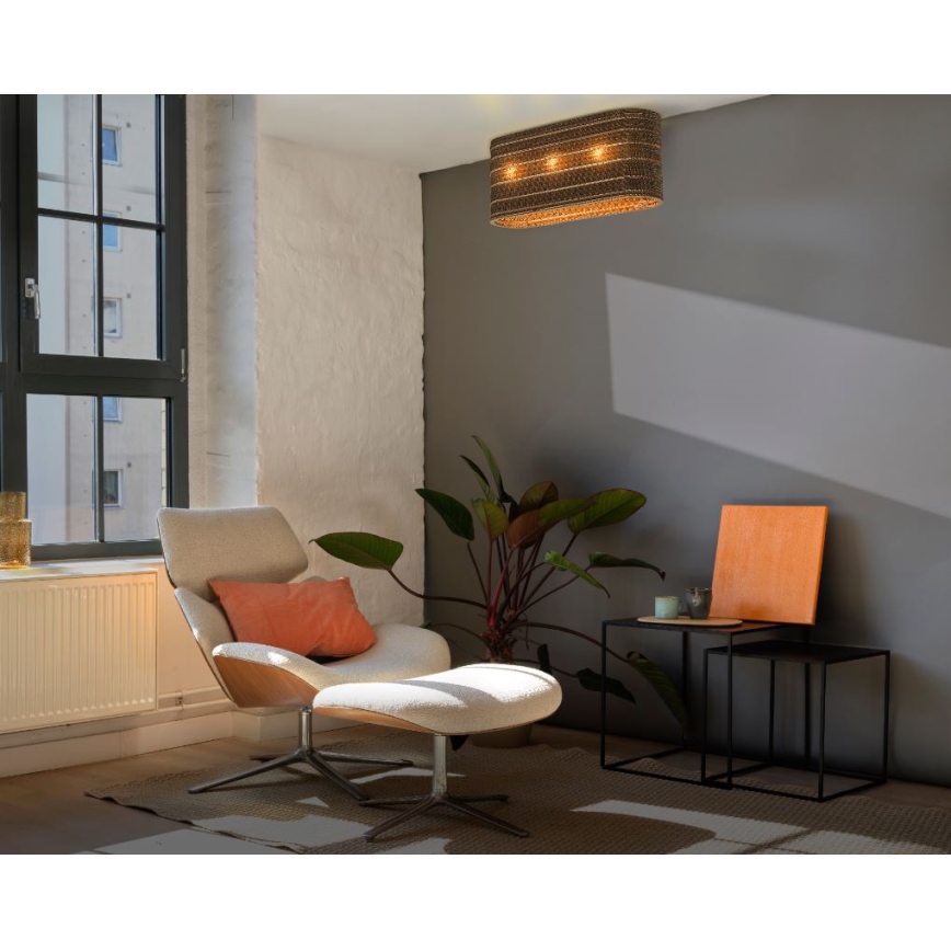 Ledvance - Griestu lampa DECOR CARDBOARD 3xE27/15W/230V
