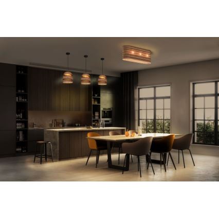 Ledvance - Griestu lampa DECOR CARDBOARD 3xE27/15W/230V