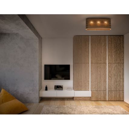 Ledvance - Griestu lampa DECOR CARDBOARD 3xE27/15W/230V