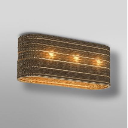 Ledvance - Griestu lampa DECOR CARDBOARD 3xE27/15W/230V