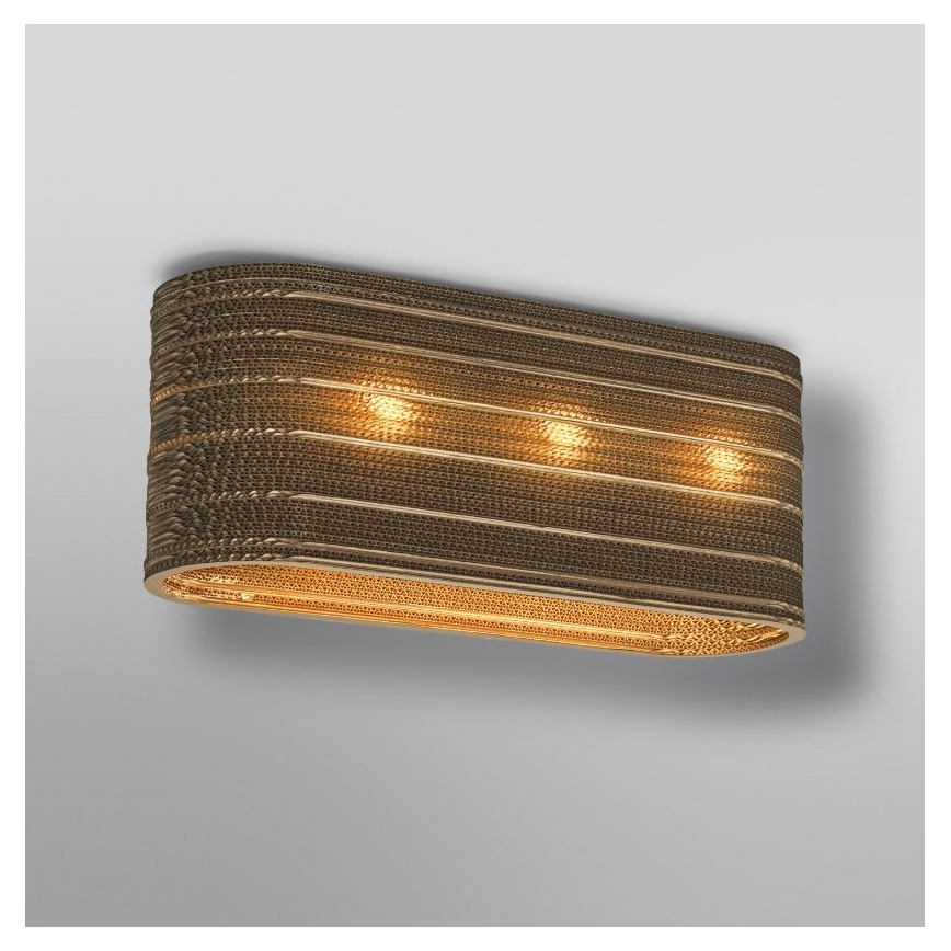 Ledvance - Griestu lampa DECOR CARDBOARD 3xE27/15W/230V
