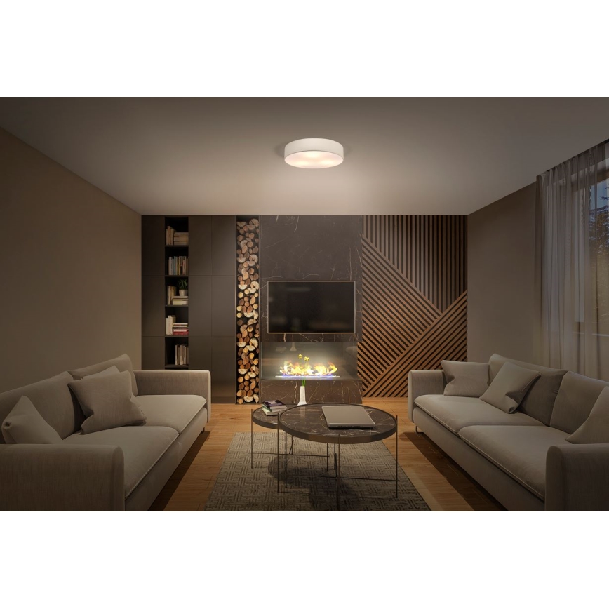 Ledvance - Griestu lampa ORBIS PARĪZE 1xE27/25W/230V krēmkrāsa