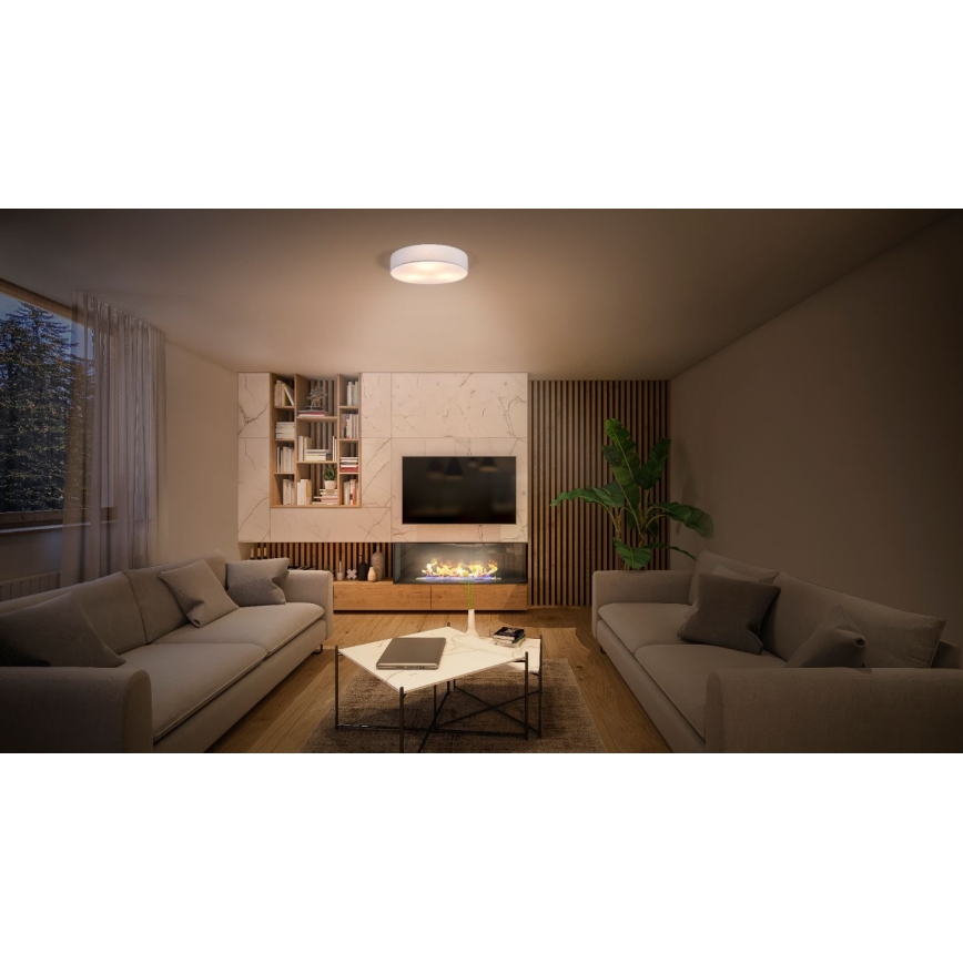 Ledvance - Griestu lampa ORBIS PARĪZE 2xE27/25W/230V balta