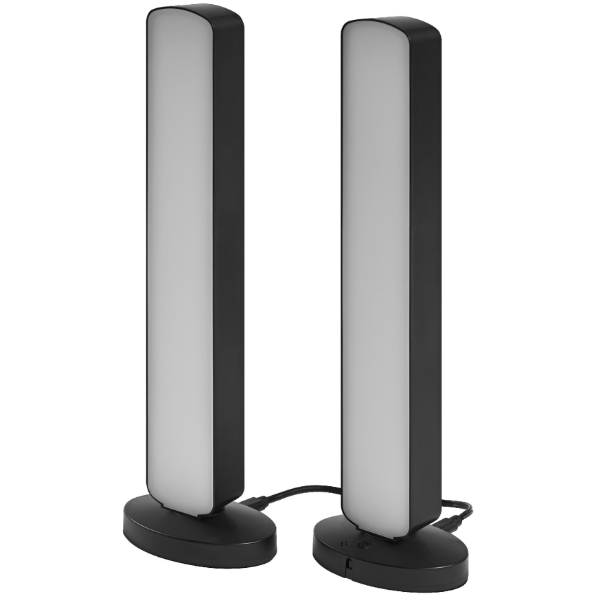 Ledvance - KOMPLEKTS 2x LED RGBW Aptumšojama galda lampa MOOD LIGHT LED/4W/230V Wi-Fi + tālvadības pults