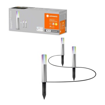 Ledvance - KOMPLEKTS 3x LED RGBW Paplašināšanas komplekts āra lampai SMART+ MINI 3xLED/3,1W/230V IP65 Wi-Fi