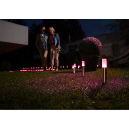 Ledvance - KOMPLEKTS 5x LED RGBW Āra lampa SMART+ GARDEN POLE 5xLED/5,7W/230V IP65 Wi-Fi