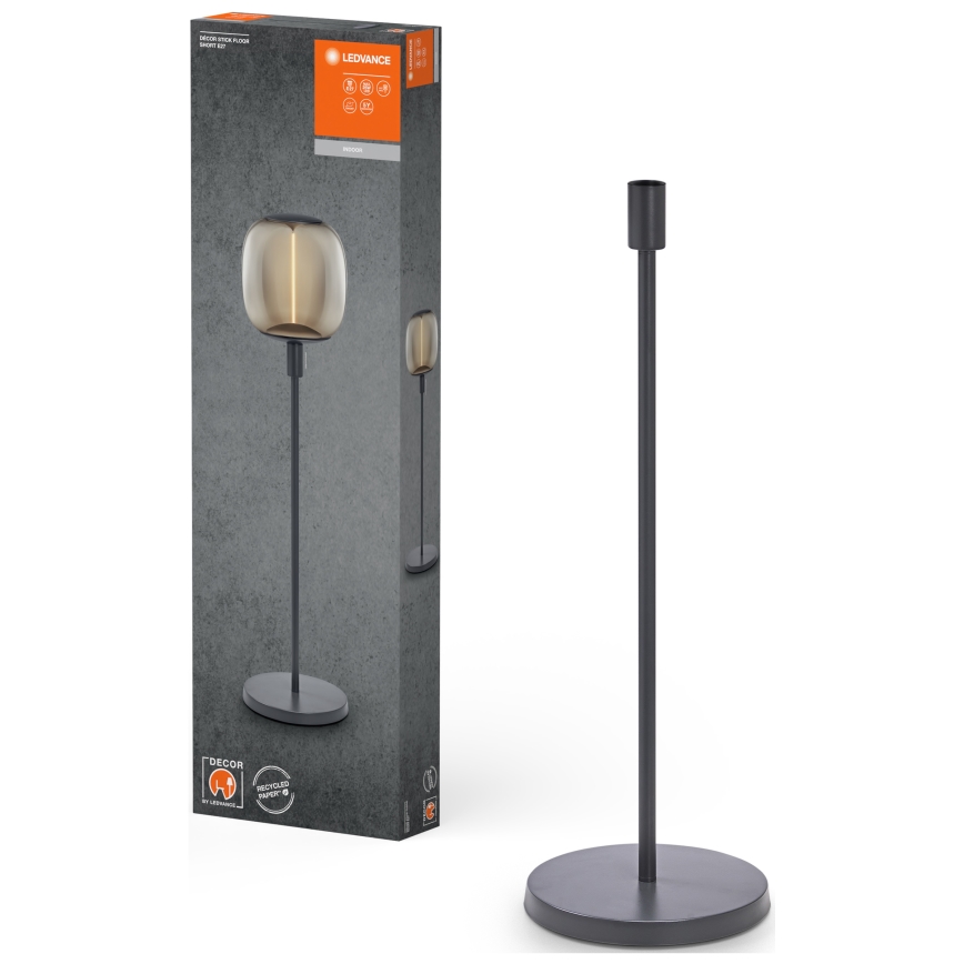 Ledvance - Lampas statīvs DECOR STICK 1xE27/40W/230V antracīta