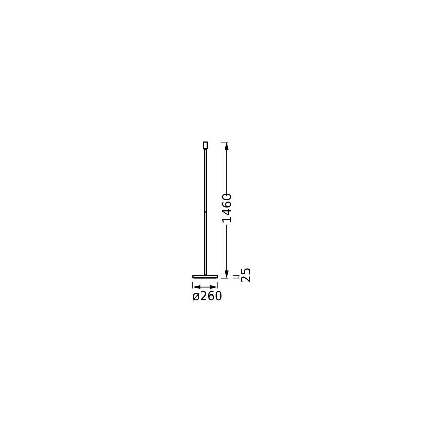 Ledvance - Lampas statīvs DECOR STICK 1xE27/40W/230V bēša