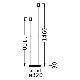 Ledvance - Lampas statīvs DECOR STICK 3xE27/40W/230V bēša