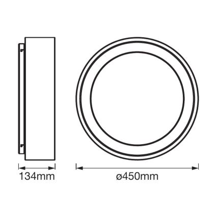 Ledvance - LED Aptumšajams gaismeklis SMART+ CYLINDER LED/24W/230V 3,000K-6,500K Wi-Fi