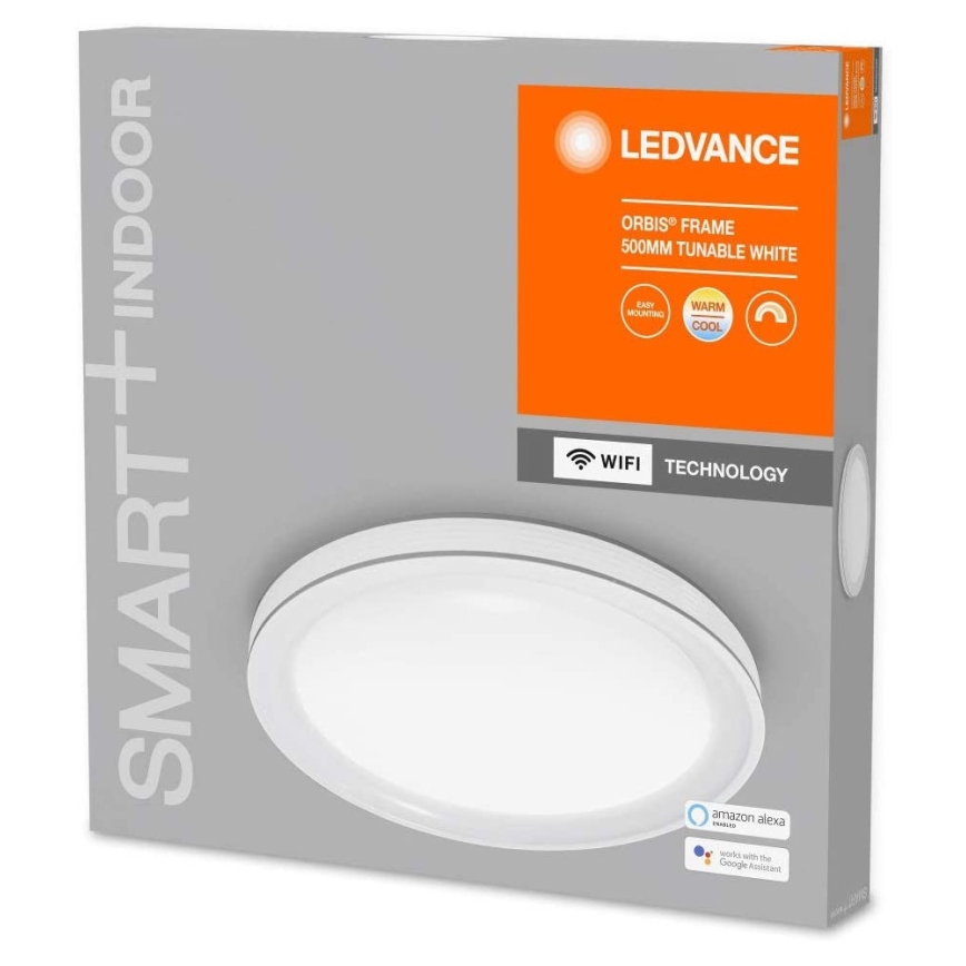 Ledvance - LED Aptumšajams griestu gaismeklis SMART+ FRAME LED/32W/230V 3,000K-6,500K Wi-Fi