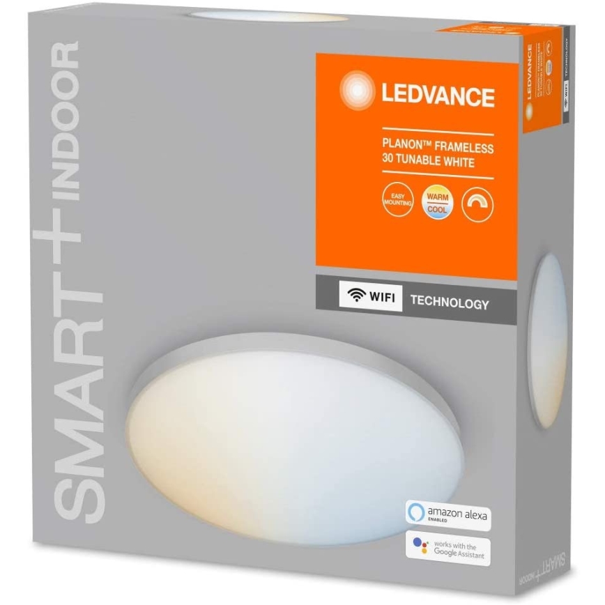 Ledvance - LED Aptumšajams griestu gaismeklis SMART+ FRAMELESS LED/20W/230V 3,000K-6,500K Wi-Fi