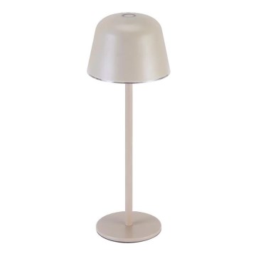 Ledvance - LED Aptumšojama āra uzlādējama lampa TABLE LED/2,5W/5V IP54 bēša