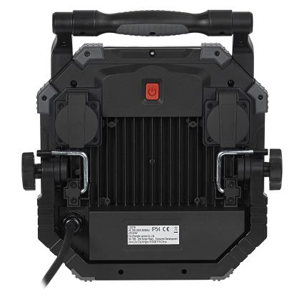Ledvance - LED Aptumšojama darba lampa ar 2 kontaktligzdām WORKLIGHT VALUE LED/60W/230V IP54