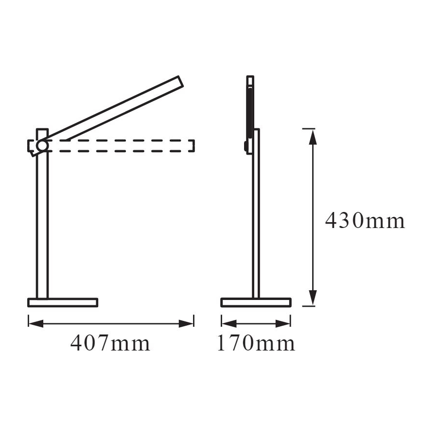 Ledvance - LED Aptumšojama galda lampa PANAN LED/7W/230V
