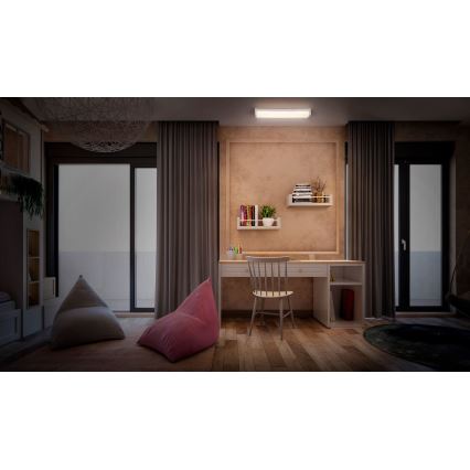 Ledvance - LED Aptumšojama griestu lampa OFFICE LINE LED/20W/230V 60 cm + tālvadības pults