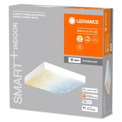 Ledvance - LED Aptumšojama griestu lampa SMART+ FRAMELESS LED/21W/230V 3000-6500K Wi-Fi