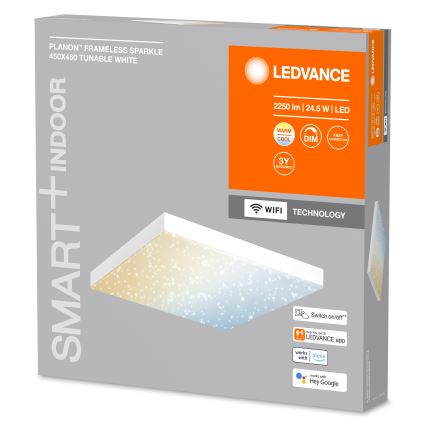 Ledvance -LED Aptumšojama griestu lampa SMART+ FRAMELESS LED/24,5W/230V 3000-6500K Wi-Fi