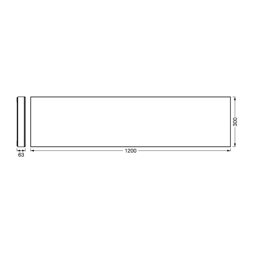 Ledvance - LED Aptumšojama griestu lampa SMART+ FRAMELESS LED/38W/230V 3000-6500K Wi-Fi