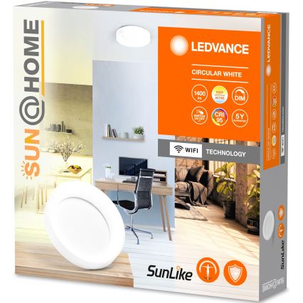 Ledvance-LED Aptumšojama griestu lampa SUN@HOME CIRCULAR LED/18,5W/230V Wi-Fi