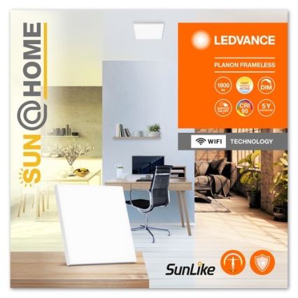 Ledvance - LED Aptumšojama griestu lampa SUN@HOME LED/20W/230V 2200-5000K CRI 95 Wi-Fi