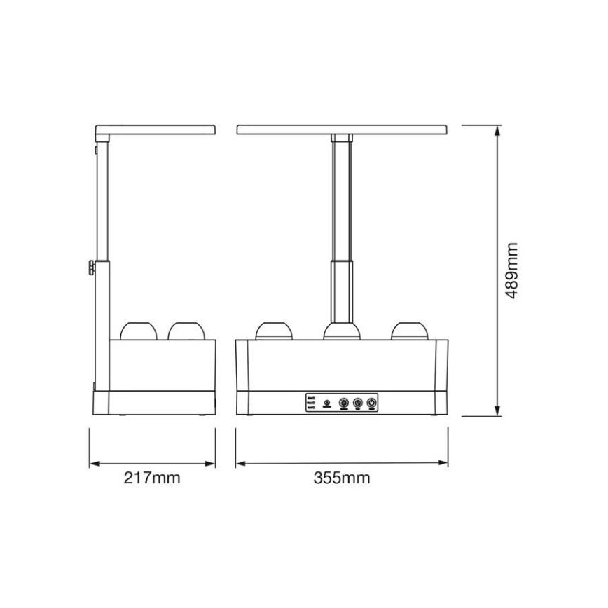 Ledvance - LED Aptumšojama interjera augu lampa GARDEN KIT LED/24W/230V
