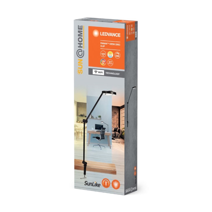 Ledvance - LED Aptumšojama lampa ar fiksatoru SUN@HOME LED/15W/230V 2200-5000K CRI 95 Wi-Fi