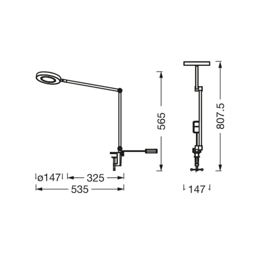 Ledvance - LED Aptumšojama lampa ar fiksatoru SUN@HOME LED/15W/230V 2200-5000K CRI 95 Wi-Fi