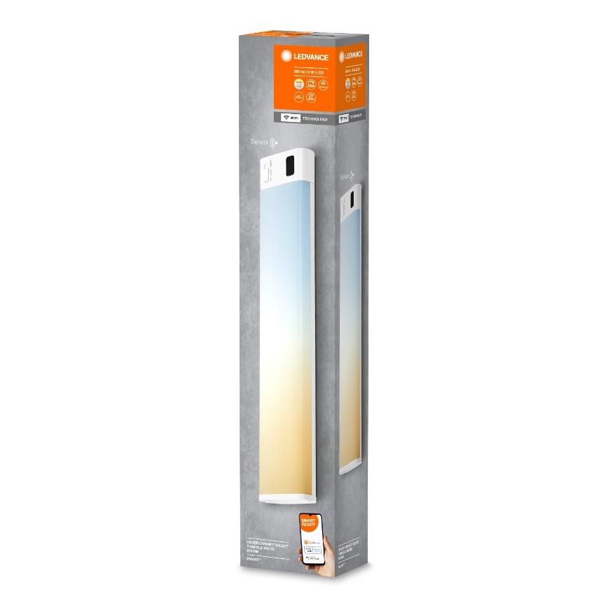 Ledvance - LED Aptumšojama virtuves zem skapīša lampa ar sensoru SMART+ UNDERCABINET LED/9W/230V 3000-6500K Wi-Fi