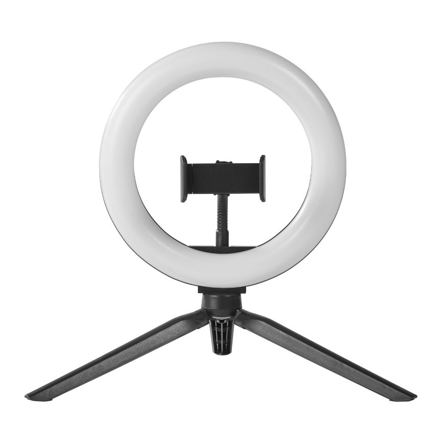 Ledvance - LED Aptumšojama galda lampa ar statīvu un vlogošanas turētājs LED/5,5W/USB 3000/4000/6500K