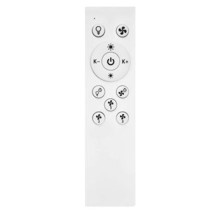 Ledvance - LED Aptumšojama griestu lampa ar ventilatoru SMART+ LED/38W/230V 3000-6500K Wi-Fi + tālvadības pults