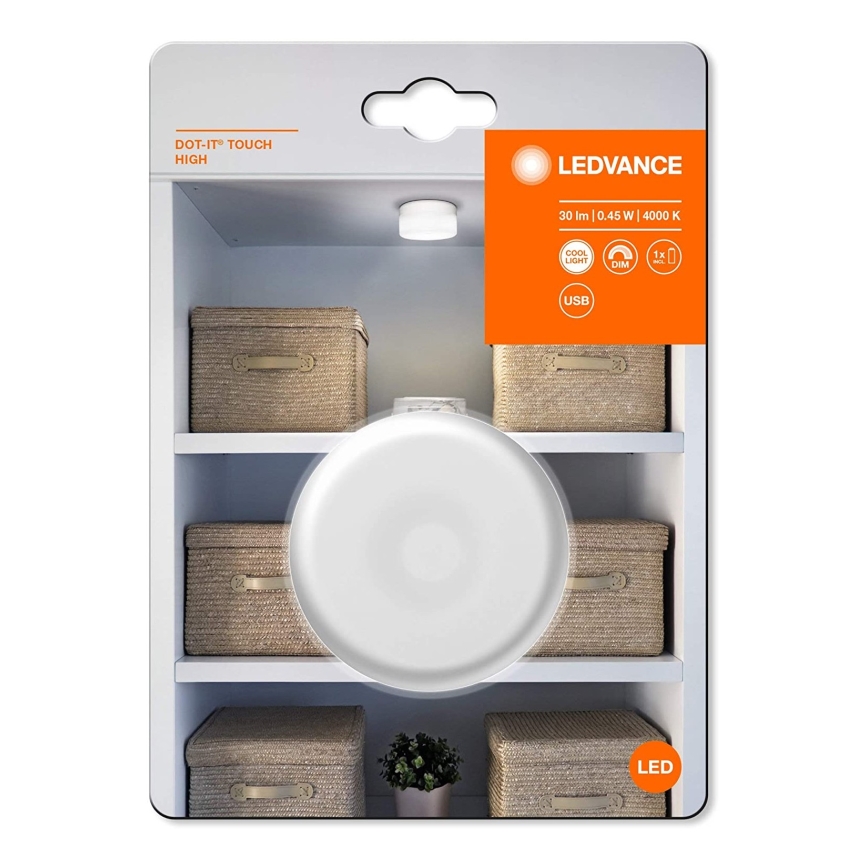 Ledvance - LED Aptumšojama orientācijas gaisma DOT-IT LED/0,45W/5V