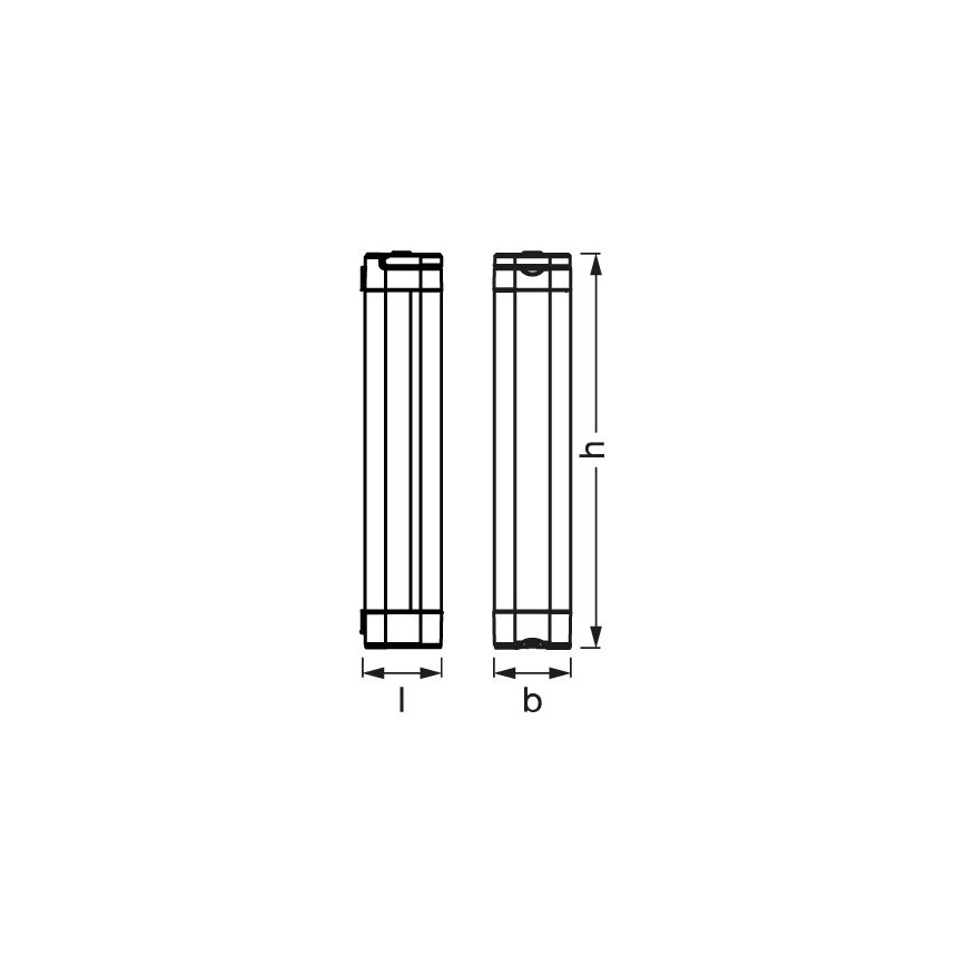 Ledvance - LED Aptumšojama orientēšanās lampa LINEAR LED/6,9W/5V 2200 mAh IP54