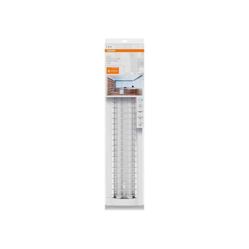 Ledvance - LED Aptumšojama piekarama lampa OFFICE LINE 2xLED/12,5W/230V