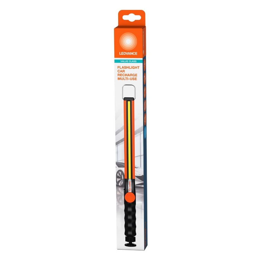 Ledvance - LED Aptumšojama rechargeable flashlight FLASHLIGHT CAR LED/5W/5V 1800mAh