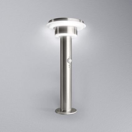 Ledvance - LED Aptumšojama saules enerģijas lampa ar sensoru CIRCLE LED/6W/3,2V 2200 mAh IP44