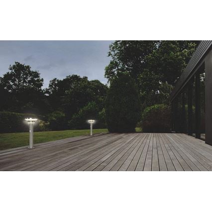 Ledvance - LED Aptumšojama saules enerģijas lampa ar sensoru CIRCLE LED/6W/3,2V 2200 mAh IP44