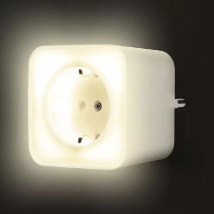 Ledvance - LED Aptumšojama viedā kontaktligzda ar apgaismojumu SMART+ PLUG 3680W Wi-Fi