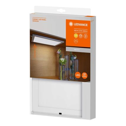 Ledvance - LED Aptumšojama virtuves zem skapīša lampa ar sensoru CABINET LED/8W/230V 3000K