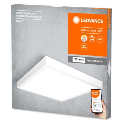 Ledvance - LED Aptumšojams griestu gaismeklis SMART+ DOWNLIGHT LED/22W/230V 3000-6500K Wi-Fi