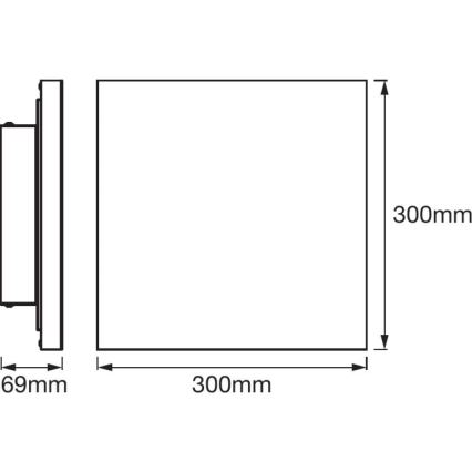 Ledvance - LED Aptumšojams griestu gaismeklis SMART+ FRAMELESS LED/20W/230V 3,000K-6,500K Wi-Fi