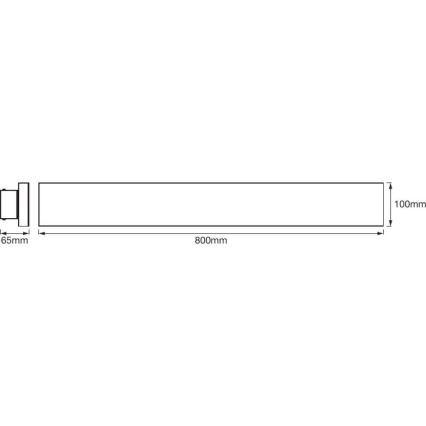 Ledvance - LED Aptumšojams griestu gaismeklis SMART+ FRAMELESS LED/27W/230V 3,000K-6,500K Wi-Fi