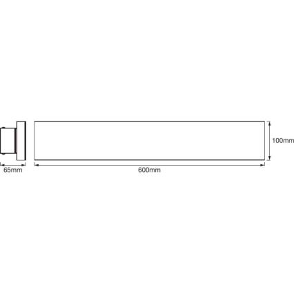 Ledvance - LED Aptumšojams griestu gaismeklis SMART+ FRAMELESS LED/28W/230V 3,000K-6,500K Wi-Fi