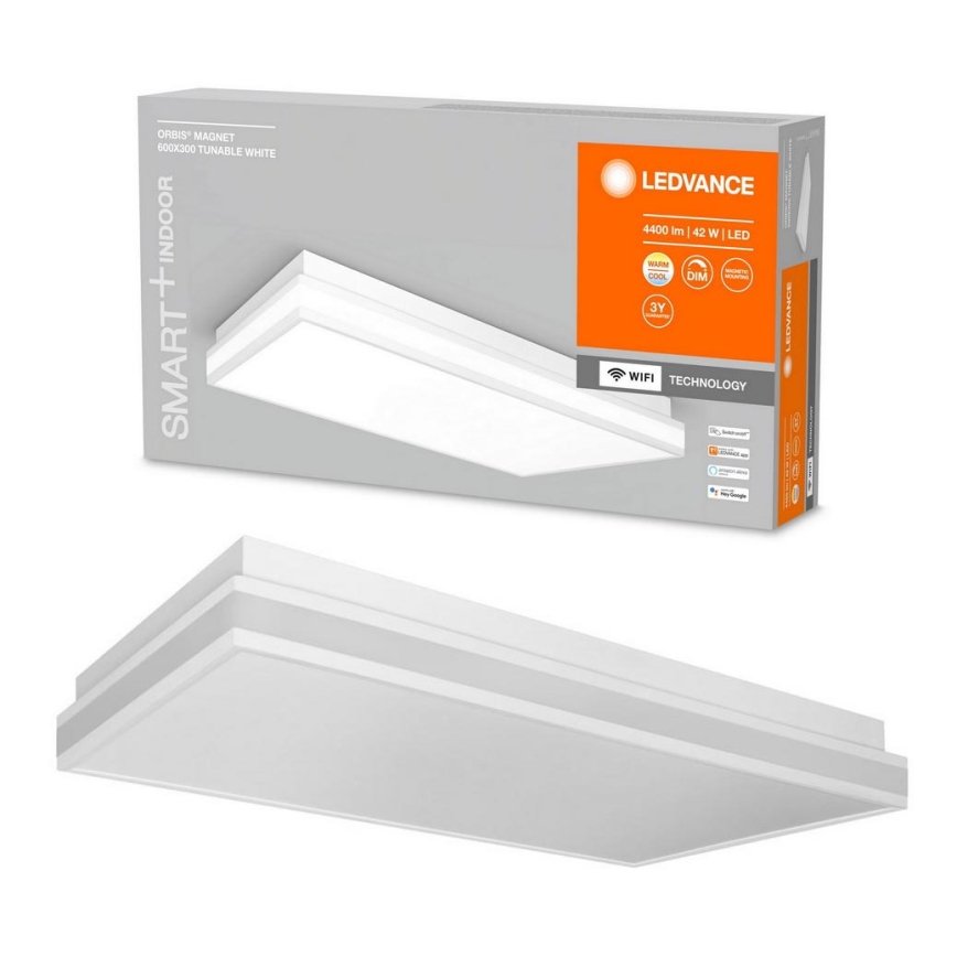 Ledvance - LED Aptumšojams griestu gaismeklis SMART+ MAGNET LED/42W/230V 3000-6500K Wi-Fi