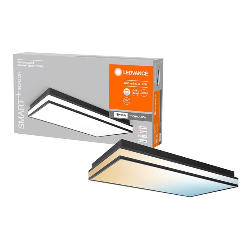 Ledvance - LED Aptumšojams griestu gaismeklis SMART+ MAGNET LED/42W/230V 3000-6500K Wi-Fi