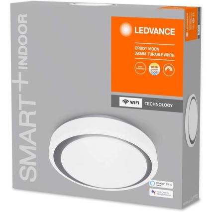 Ledvance - LED Aptumšojams gaismeklis SMART+ MOON LED/24W/230V 3,000K-6,500K Wi-Fi