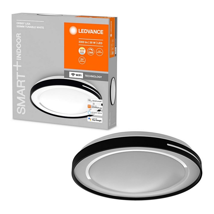 Ledvance - LED Aptumšojams griestu gaismeklis SMART+ ORBIS LED/30W/230V 3000-6500K Wi-Fi