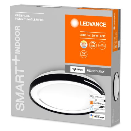 Ledvance - LED Aptumšojams griestu gaismeklis SMART+ ORBIS LED/30W/230V 3000-6500K Wi-Fi